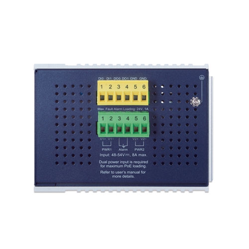 IGS-20160HPT Промышленный управляемый L3 коммутатор 16 PoE портов 1Гб/с + 2 порта 1Гб/с + 2SFP 2.5Гб