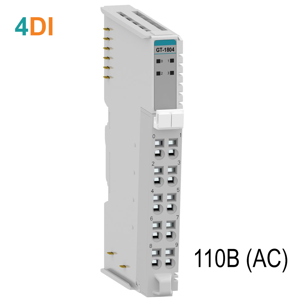 GT-1804 Дискретный ввод, 4DI, 110 В (AC), RTB 10