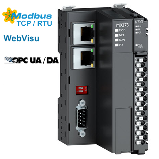 M9373 ПЛК, Codesys, OPC DA, OPC UA, WebVisu
