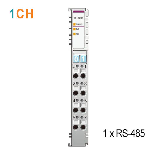 ST-5231 Интерфейсный модуль, 1xRS-485, RTB 8