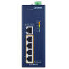 IGS-504HPT Промышленный неуправляемый коммутатор/4 RJ45 PoE 1G/1 RJ45 1G