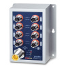 ISW-808PT-M12A Неуправляемый ЖД коммутатор/8 M12 PoE 1G