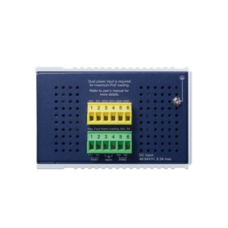 IGS-5225-4UP1T2S Промышленный управляемый коммутатор L2+/4 RJ45 PoE 1G/1 RJ45 1G/2 SFP 2.5G