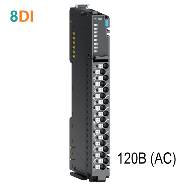 M1808 Дискретный ввод, 8DI, 120 В (AC), RTB 18