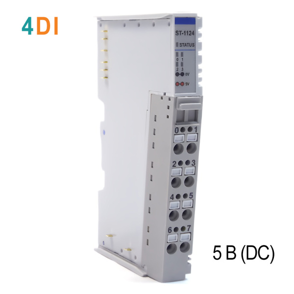 ST-1124 Дискретный ввод, 4DI, 5 В (DC), Source, RTB 8