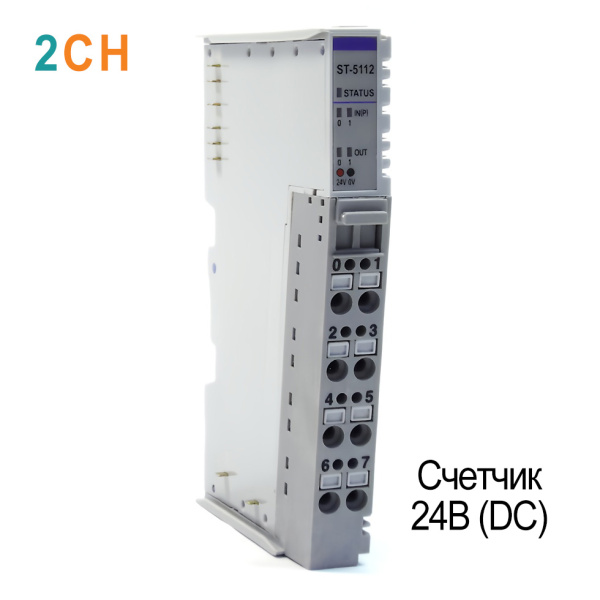 ST-5112 Высокоскоростной счетчик, 2CH, RTB 8