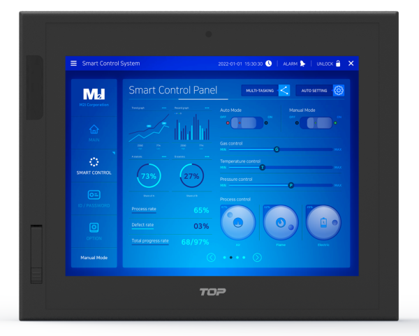 TOPRD1220X Модуль дисплейный 12.1″, 1024x768, передняя камера, датчик движения, мультитач